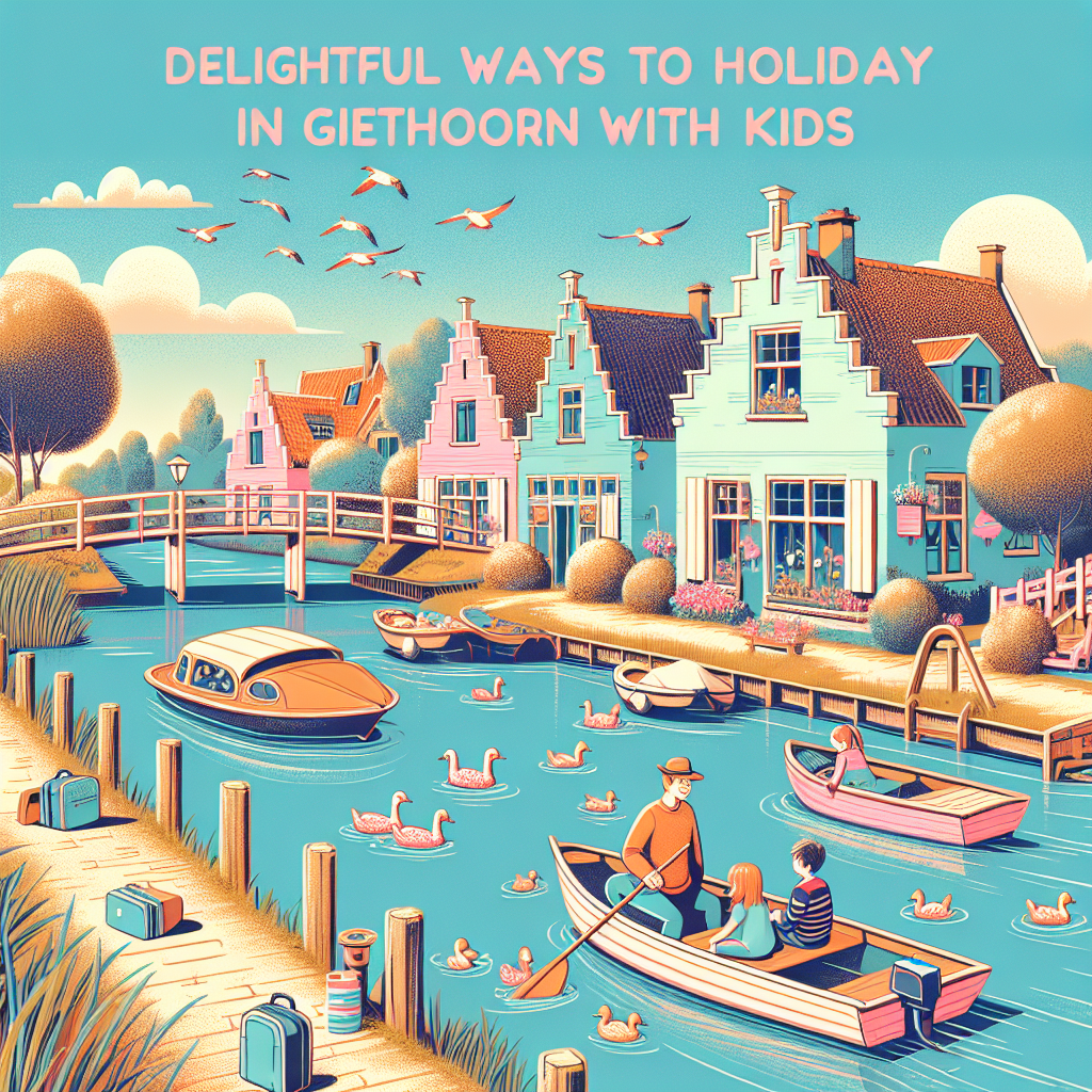 Çocuklarla Giethoorn'da Tatil Yapmanın Keyifli Yolları
